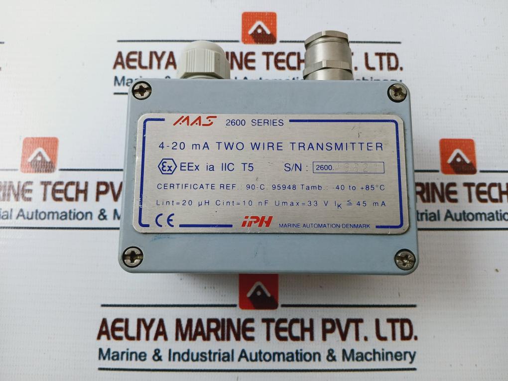 Iph Mas 2600/2P 4-20Ma Two Wire Transmitter