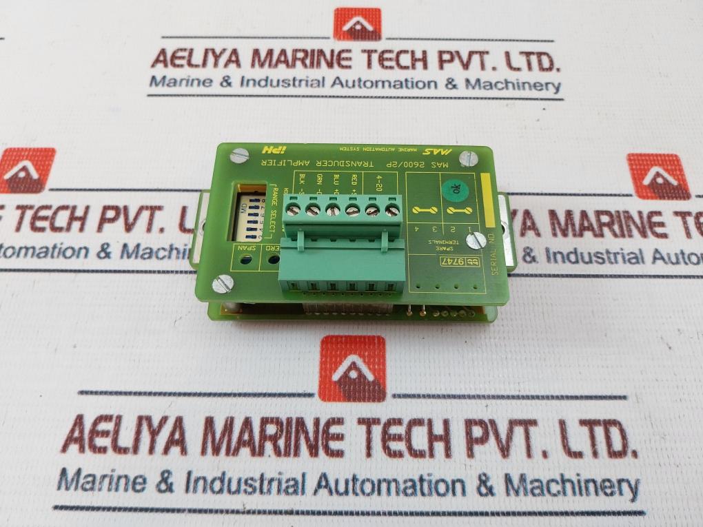 IPH MAS 2600/2P Transducer Amplifier Mas 2600/2P