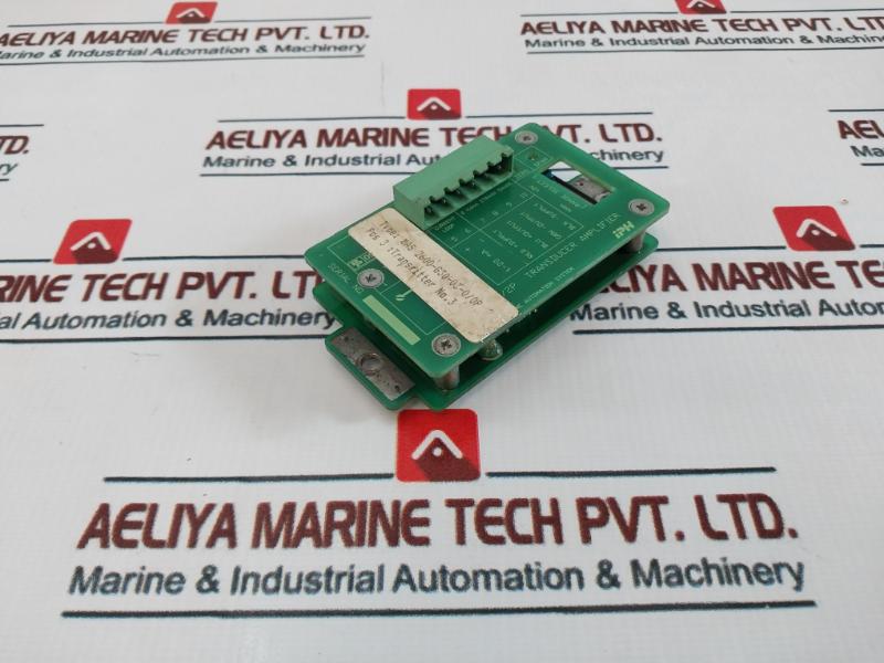 Iph Mas 2600/2p Tank Level Transducer Amplifier Module, 4-20 Ma, Pp 0520