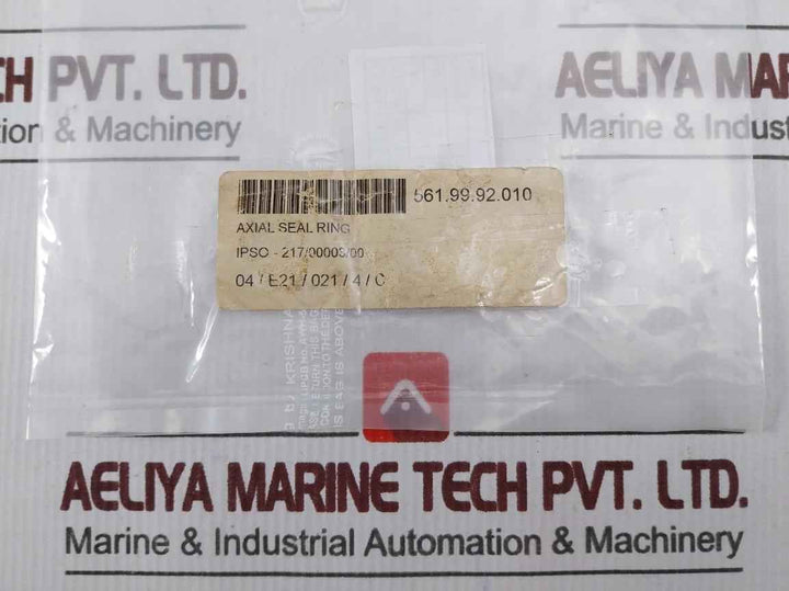 Ipso 217/00003/00 Axial Seal Ring 561.99.92.010
