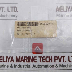 Ipso 217/00003/00 Axial Seal Ring 561.99.92.010