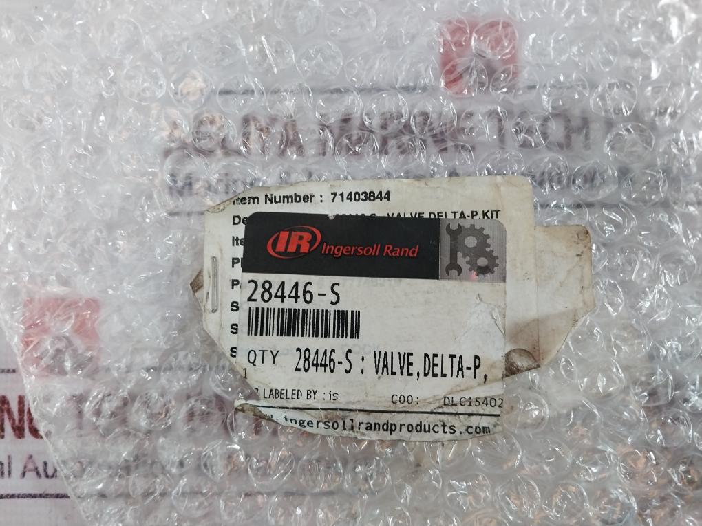 Ir-iingersoll Rand 28446S Valve Over Load Assembly Delta-p 1/2 Inch Kos-lt