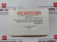 Ird Switches Px1P12K10A1A-002 Numeric Keypad Selector Unit