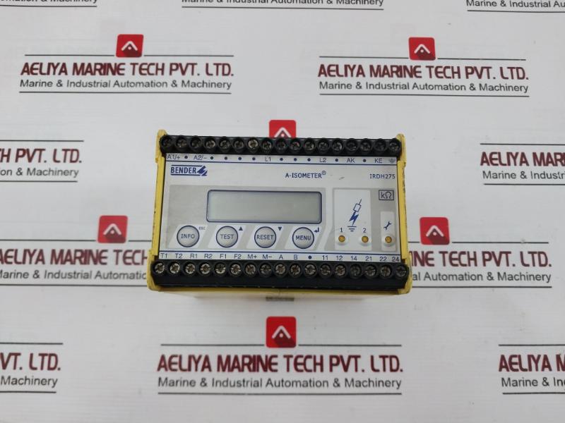 Bender Irdh275-427 Isometer Insulation Monitoring Device B91065104 (Not Working)