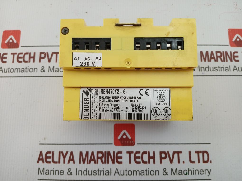 Ireh470Y2-6 Insulation Monitoring Device Bender 230V 50/60Hz