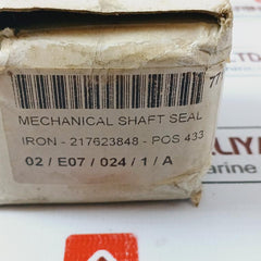 IRON CAR/SIC/NBR/S.S304 Mechanical Shaft Seal FS2100-45MM