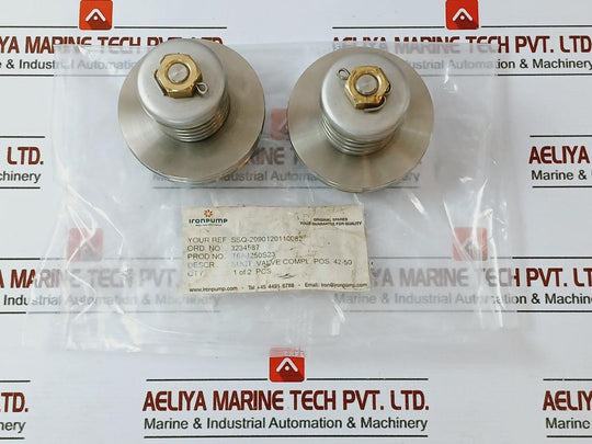 Iron Pump 3234587 Discharge Valve Suction Valve Complete