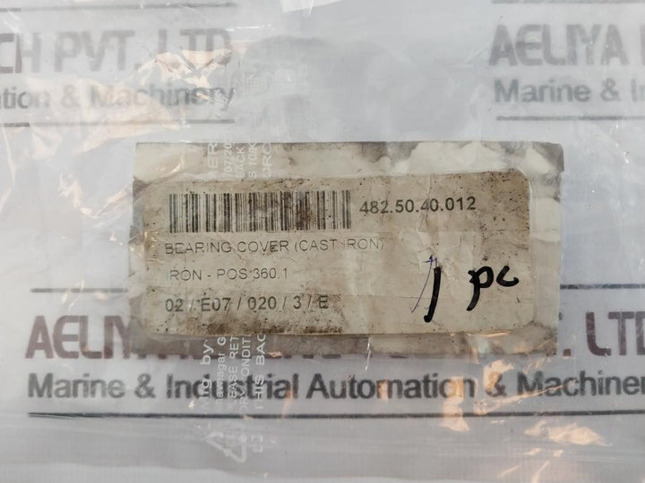 Iron Pump Bearing Cover Cast 482.50.40.012