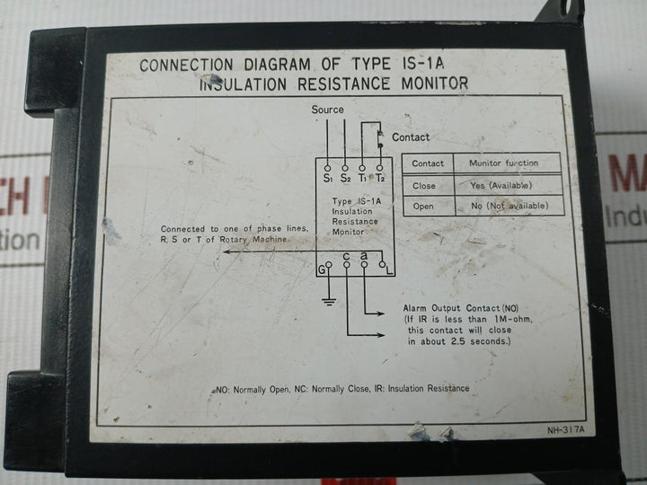 Is-1A Insulation Resistance Monitor Toyo Keiki Toyo Keiki