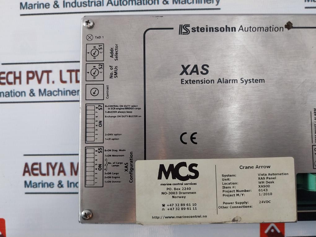 Is Steinsohn Automation Xas00 Extension Alarm System