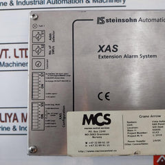 Is Steinsohn Automation Xas00 Extension Alarm System