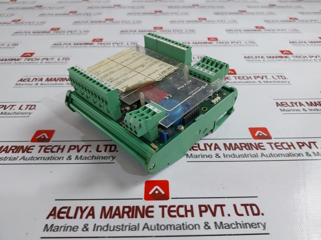 Is Steinsohn F101003a Analog Current Input-6 Plus Module Rev. K