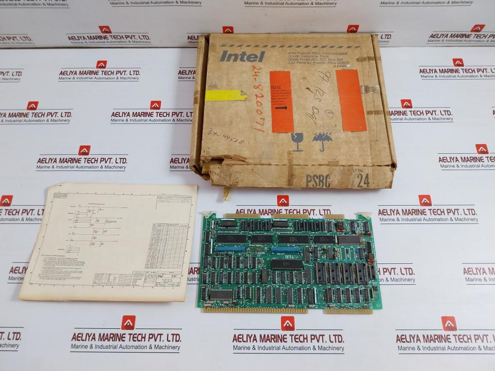 Isbc 80/24 Single Board Computer Pcb Module Pwb 143098-001 Intel