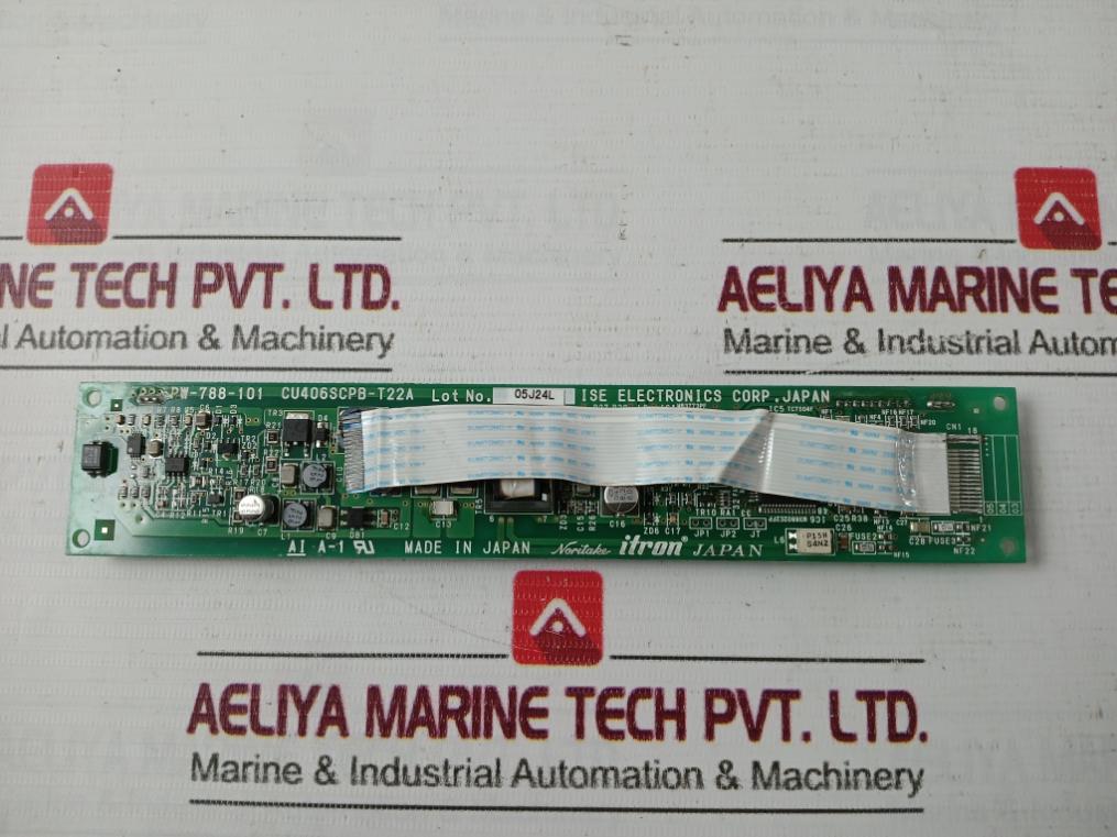 Ise Electronics Cu406Scpb-t22A Vacuum Fluorescent Display Pcb Pw-788-101 Ai A-1