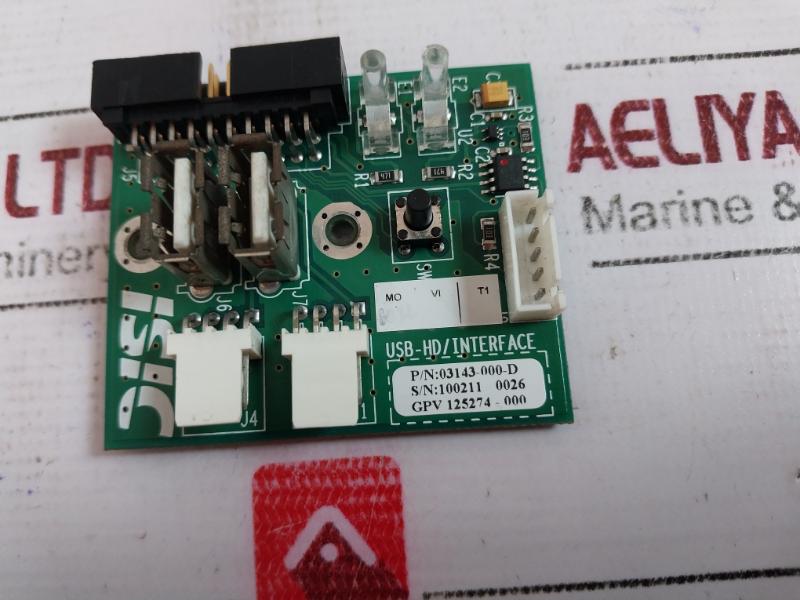 Isic 03143-000-d Usb-hd/interface Board Gpv 125274-000