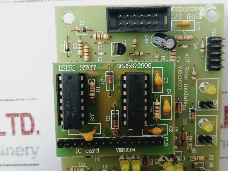 Isiri 6625672906 Act Zone Module Ic Card, Ver: 9103