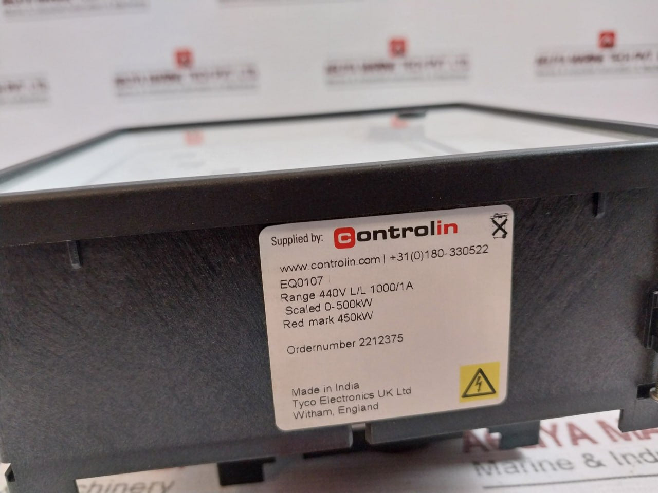 Iskra Eq0107 Kw Kilowatt Meter 2212375 0–500 Kw 450 Kw 50 Hz