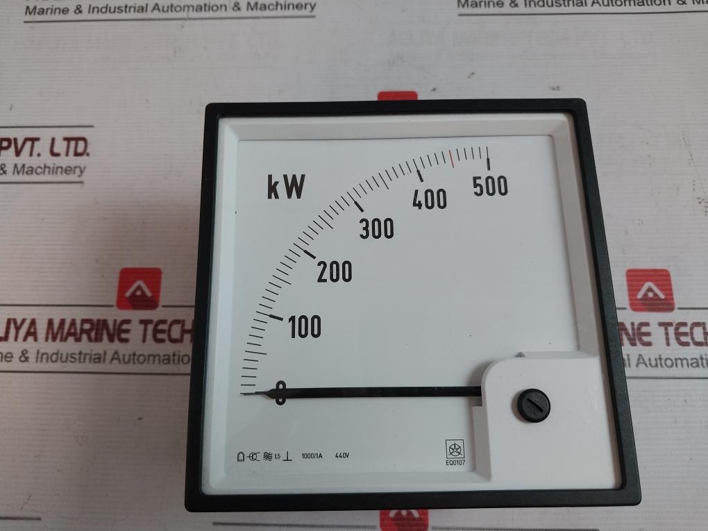 Iskra Eq0107 Kw Kilowatt Meter 2212375 0–500 Kw 450 Kw 50 Hz