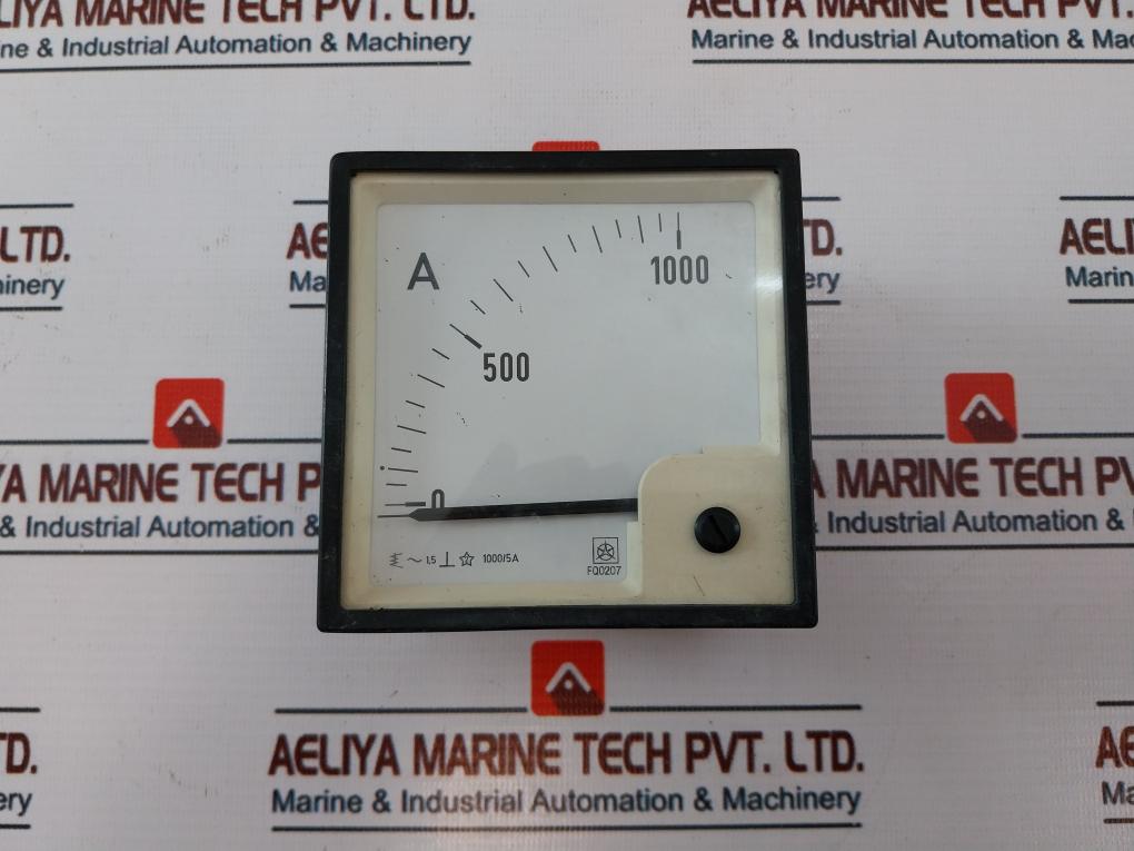 Iskra Fq0207 Analog Ampere Meter 0-1000A