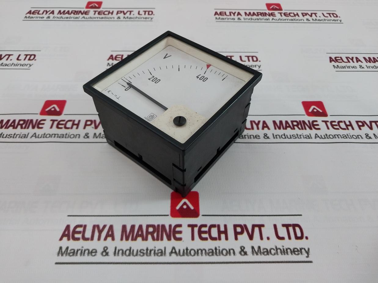Iskra Fq0207 Analog Voltmeter 0-500V 600V Max -1.5