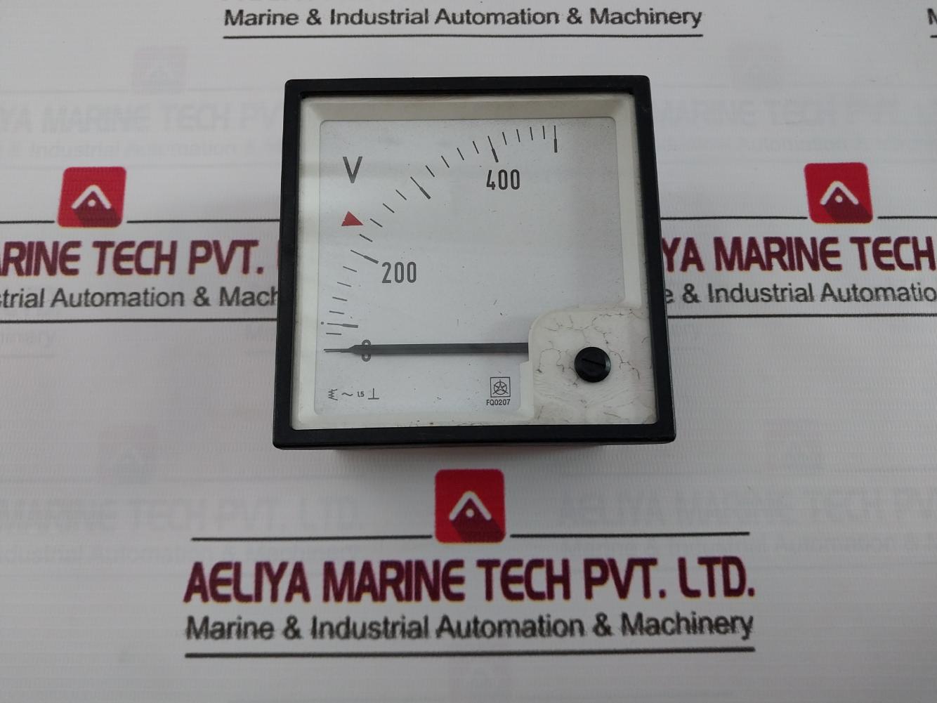 Iskra Fq0207 Analog Voltmeter Cat Iii 600V Max 515860