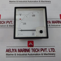 Iskra Fq0207 Analog Voltmeter Cat Iii 600V Max 515860