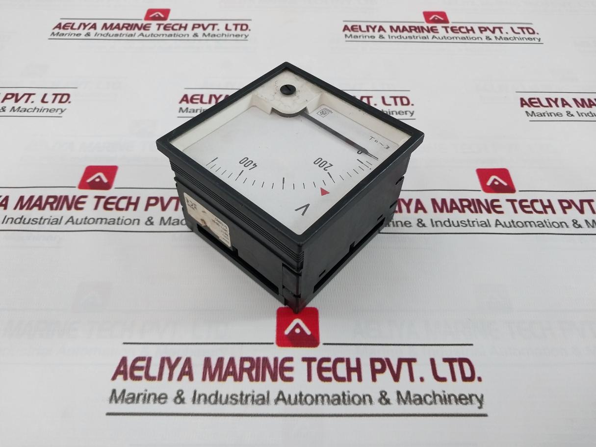 Iskra Fq0207 Analog Voltmeter Cat Iii 600V Max 515860