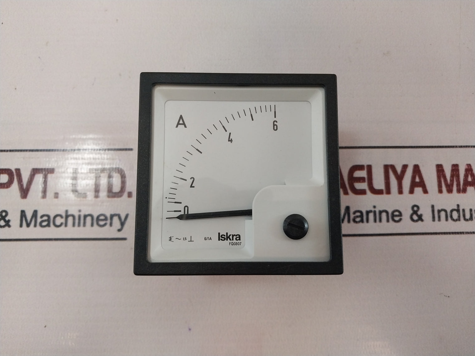 Iskra Fq0307 Analog Ammeter 0-6 A 300V Max