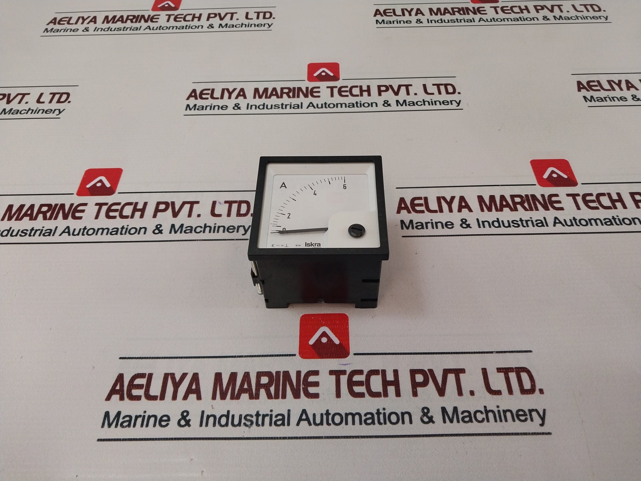 Iskra Fq0307 Analog Ammeter 0-6 A 300V Max