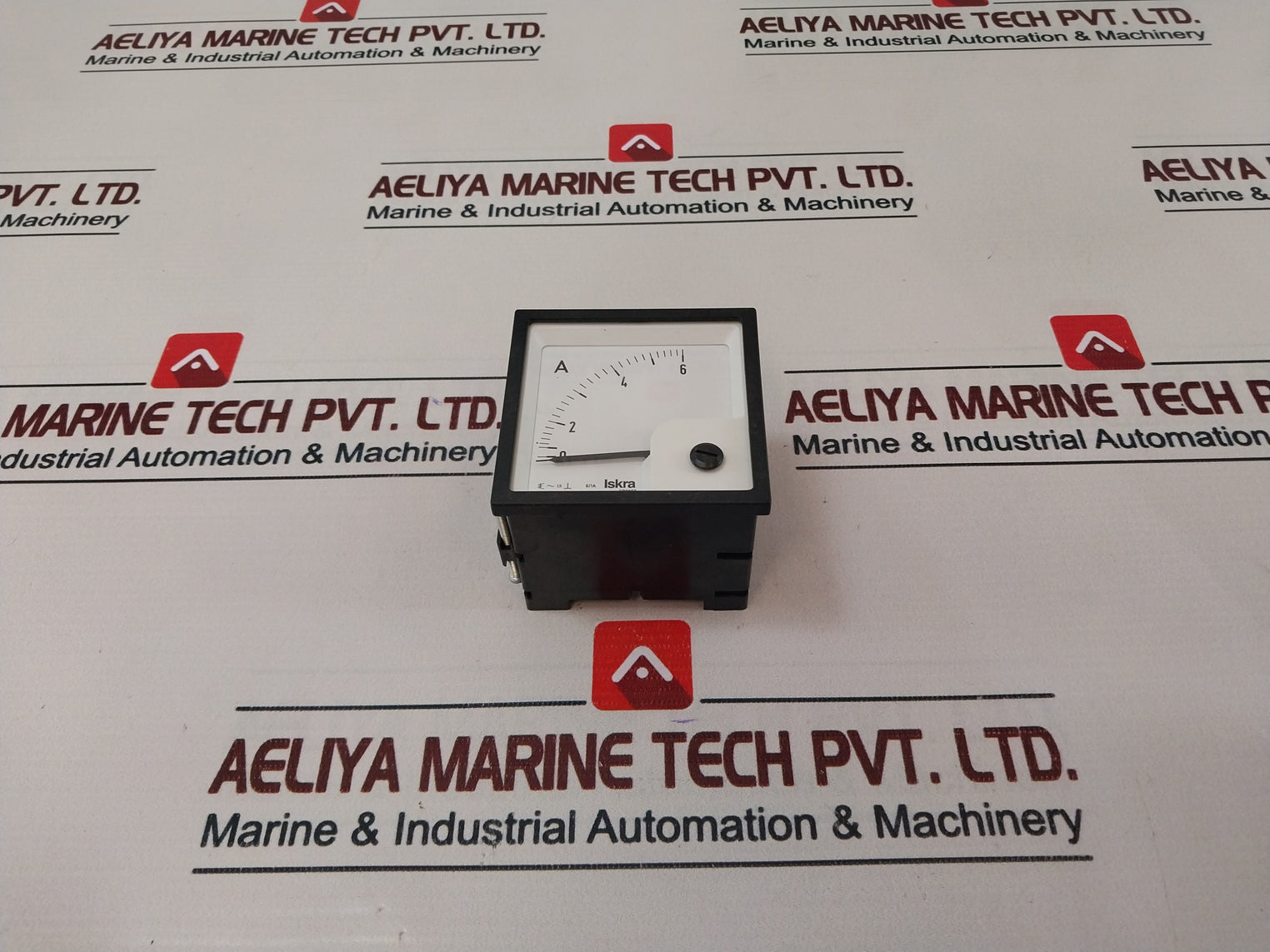Iskra Fq0307 Analog Ammeter 0-6 A 300V Max