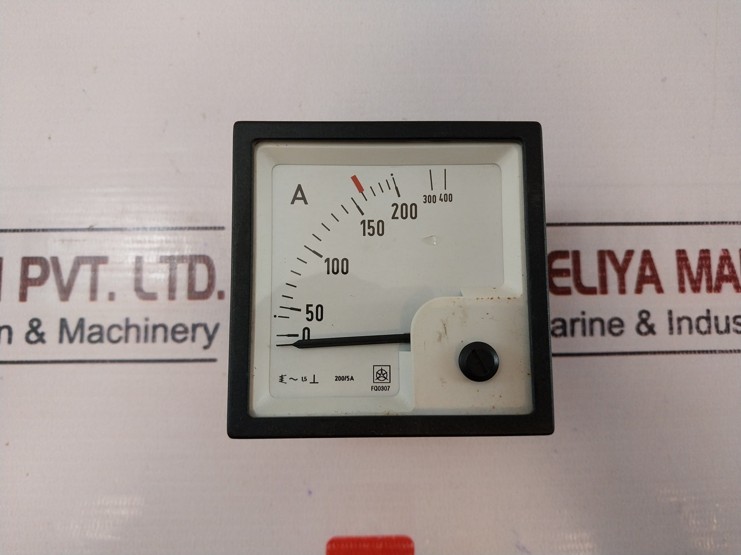 Iskra Fq0307 Analogue Ammeter 200/5A 0-200/400A