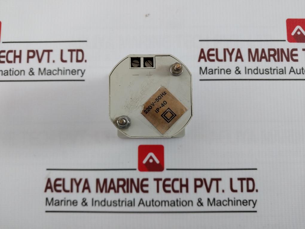 Iskra Hk6 5-digit Electromechanical Totalizing Hour Meter Counter 220V 50Hz