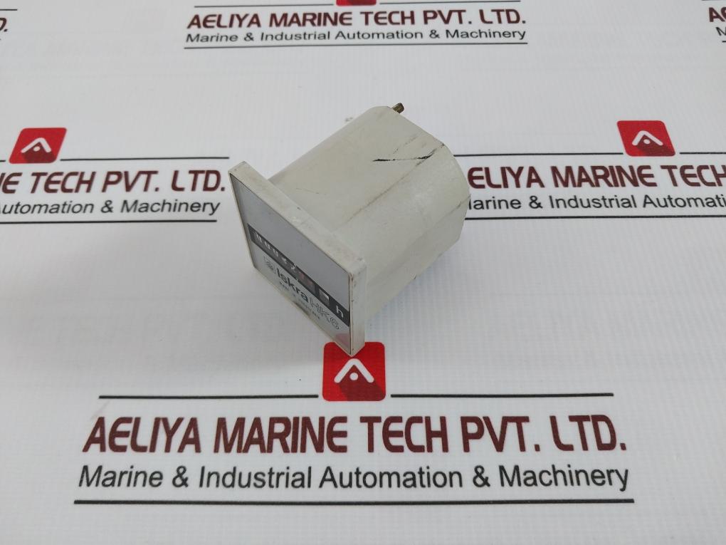 Iskra Hk6 5-digit Electromechanical Totalizing Hour Meter Counter 220V 50Hz