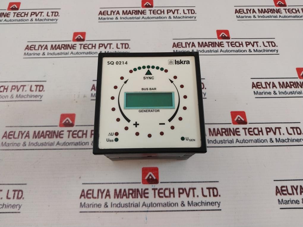 Iskra Sq0214 Synchroscope Meter 0,1-1,0 Sec 110V 45…65Hz