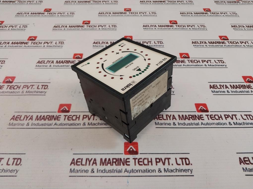 Iskra Sq0214 Synchroscope Meter 0,1-1,0 Sec 110V 45…65Hz