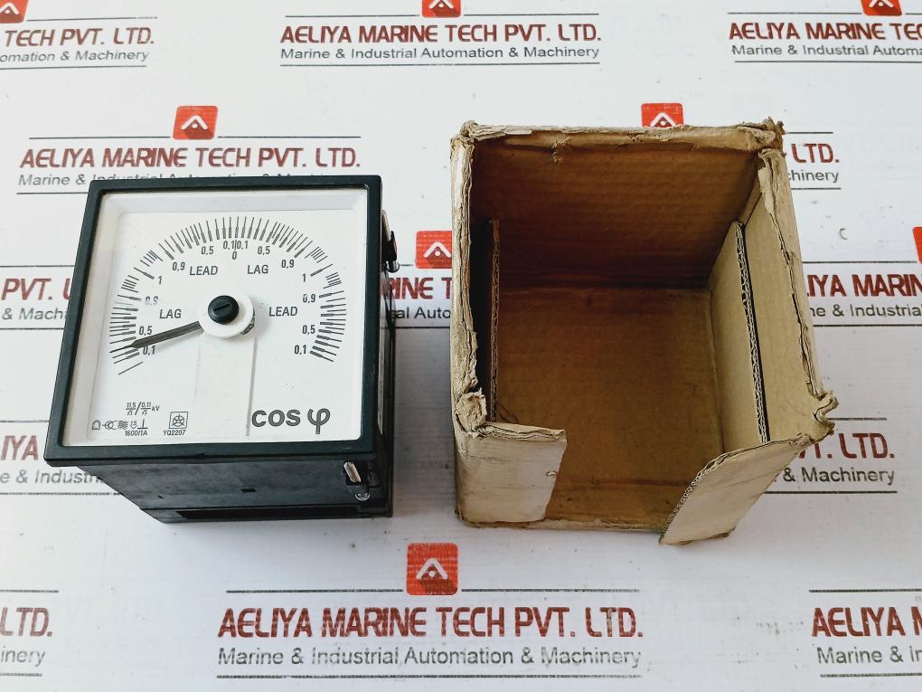 Iskra Yq2207-86193 Power Factor Meter 300V Max 50Hz