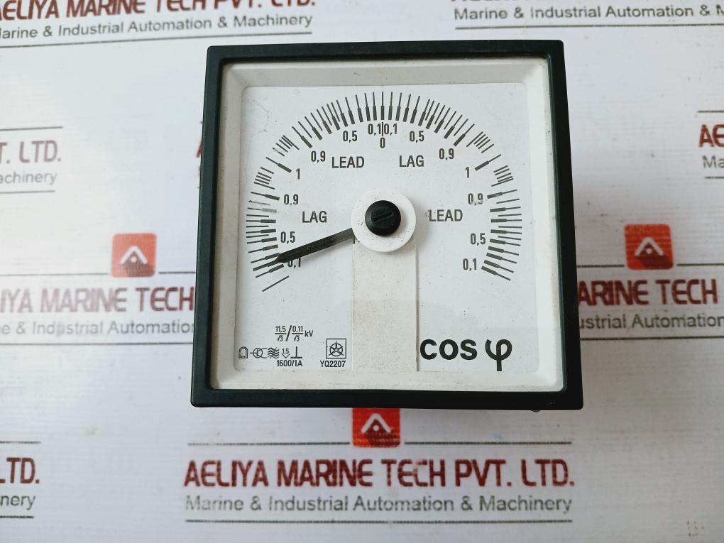 Iskra Yq2207-86193 Power Factor Meter 300V Max 50Hz