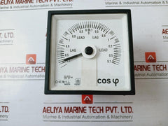 Iskra Yq2207-86193 Power Factor Meter 300V Max 50Hz