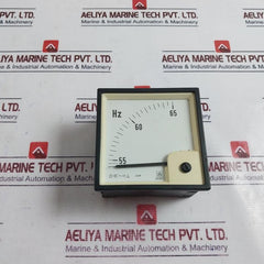 Iskra Zq0207 55-65 Hz Frequency Meter