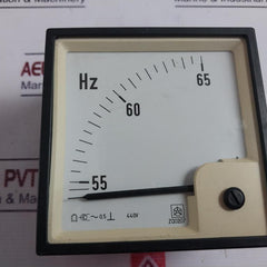 Iskra Zq0207 55-65 Hz Frequency Meter