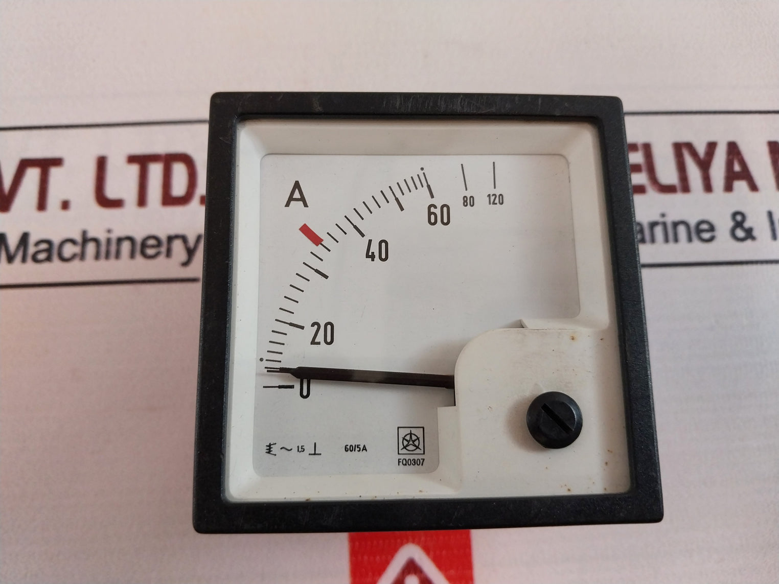 Iskra Fq0307 Analogue Ammeter 0-120A