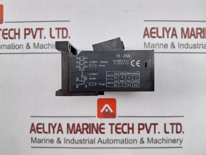 Iskra Trb 14 Solid State Overload Relay 660V 50/60Hz 15-25A