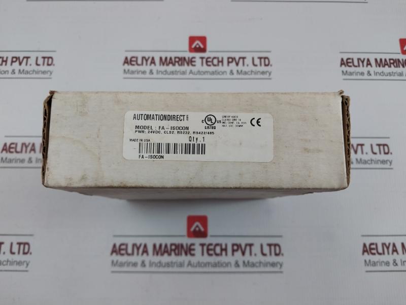Automation Direct Isolated Network Adapter Input-10-30Vdc Fa-isocon