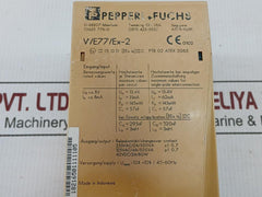 Isolated Switch Amplifier We77/Ex-2 129198 Pepperl+Fuchs 230 Vac 45–60 Hz