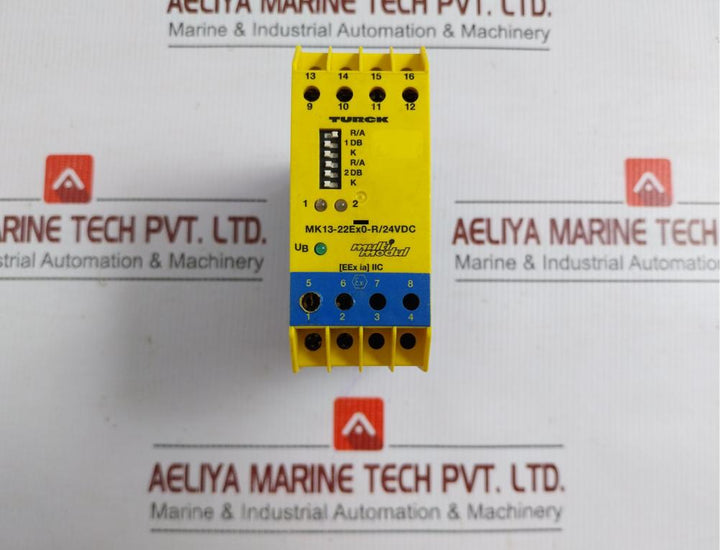 Isolating-Switching-Amplifier-30vdc-1-5-W-Turck-Mk13-22ex0-R-24vdc-8