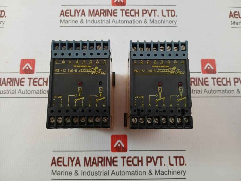 Isolating Switching Amplifier Ms1-22 Ex0-r Turck 24Vdc