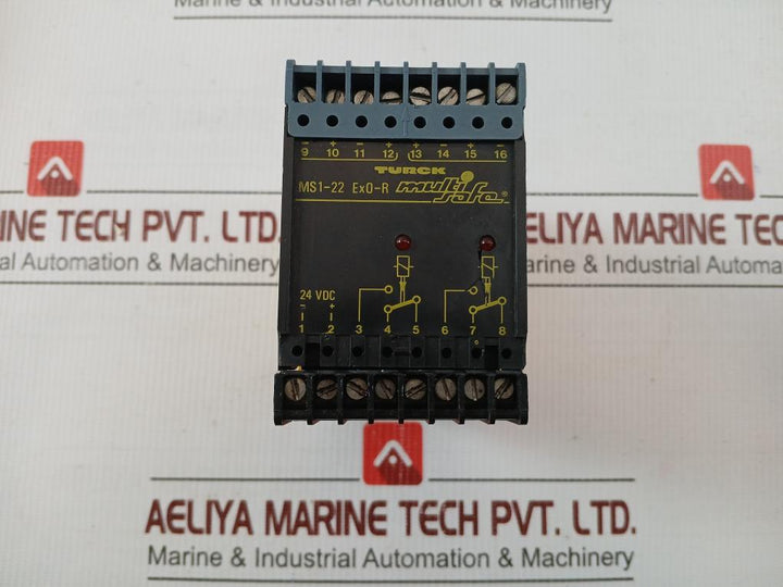 Isolating Switching Amplifier Ms1-22 Ex0-r Turck 24Vdc
