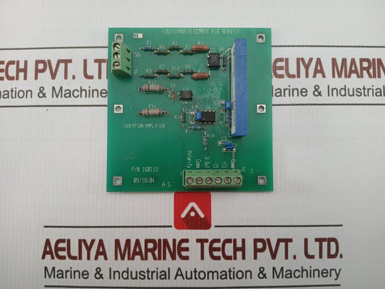 Isolation Amplifier Pcb Module 160113 Louisiana Electric Rig Service