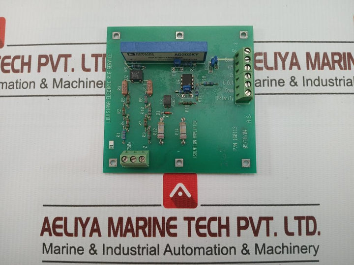 Isolation Amplifier Pcb Module 160113 Louisiana Electric Rig Service