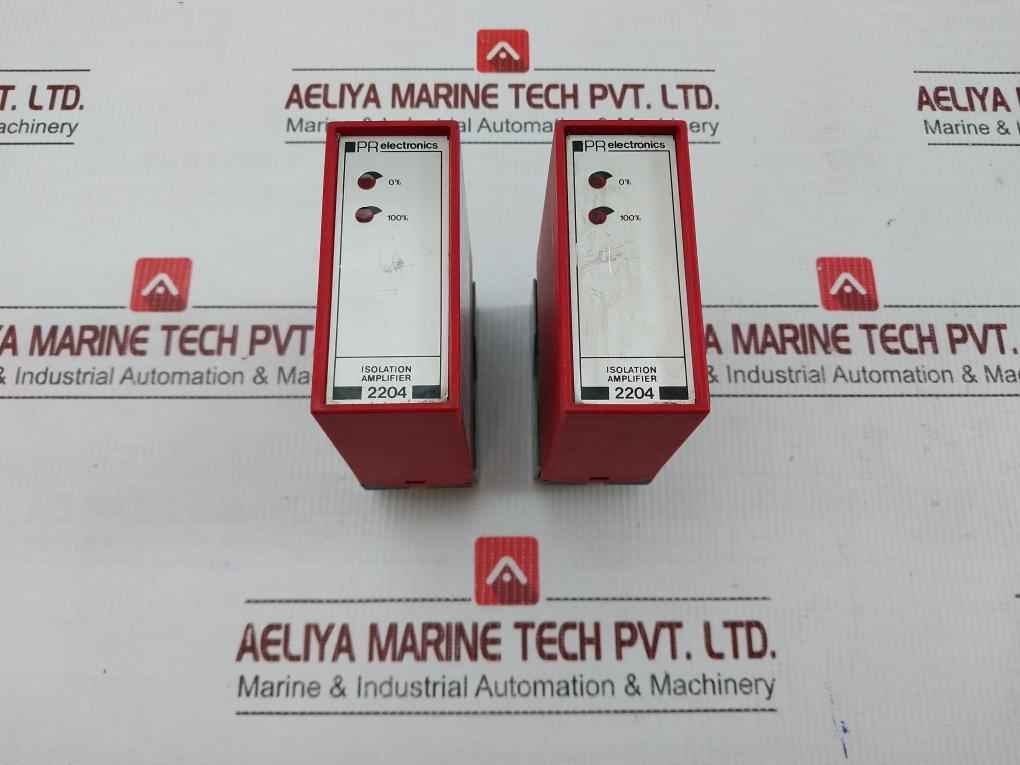 Isolation Amplifier With Base 2204 B2Bx Pr Electronics Input: 0-10V